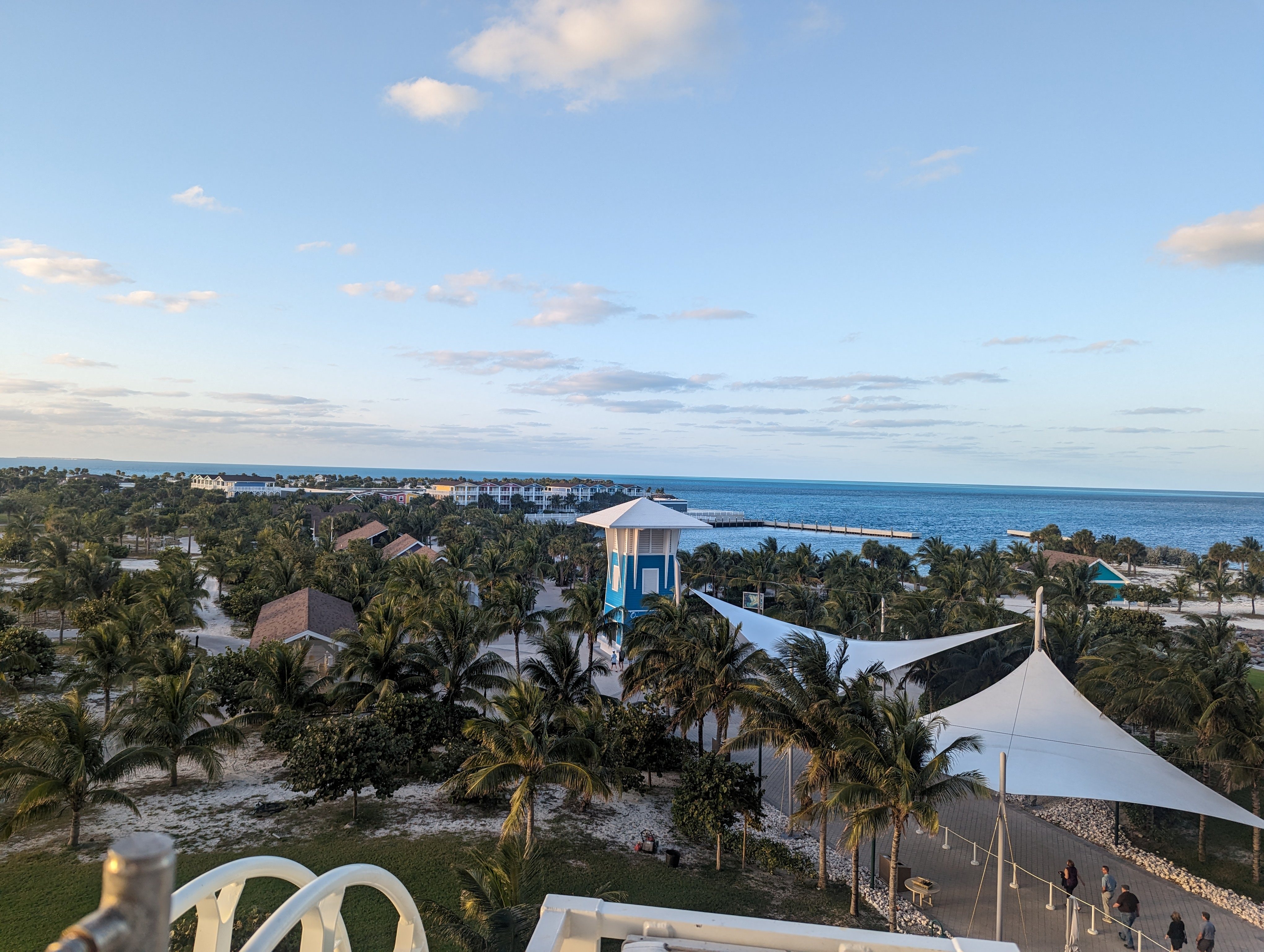 Ocean Cay MSC Marine Reserve at sunset